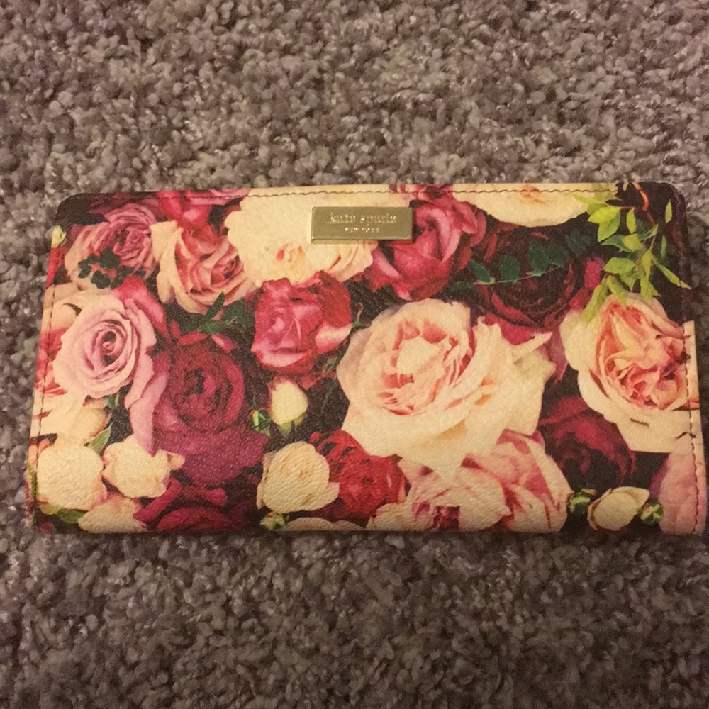 Kate Spade floral wallet